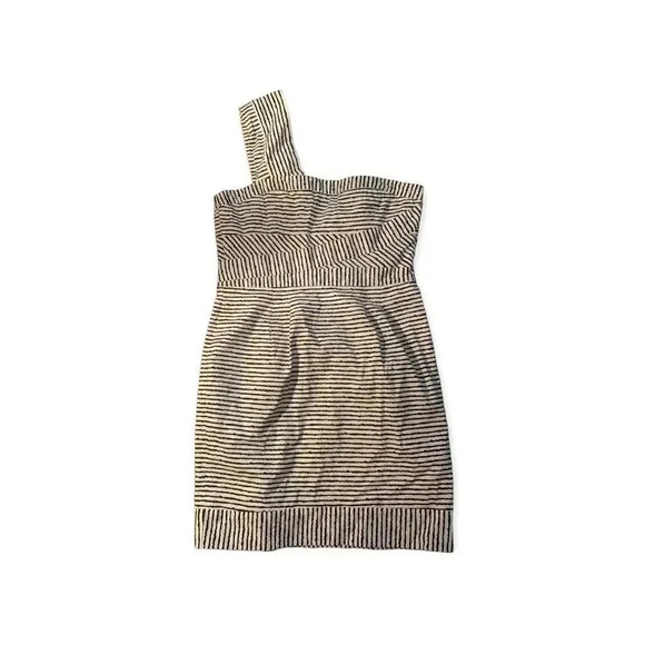 BCBGMaxAzria Estella one shoulder dress - Picture 2 of 5